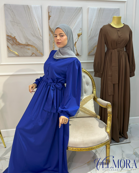 💙✨ حجاب هناء الفاخر لرُقي والأنوثة