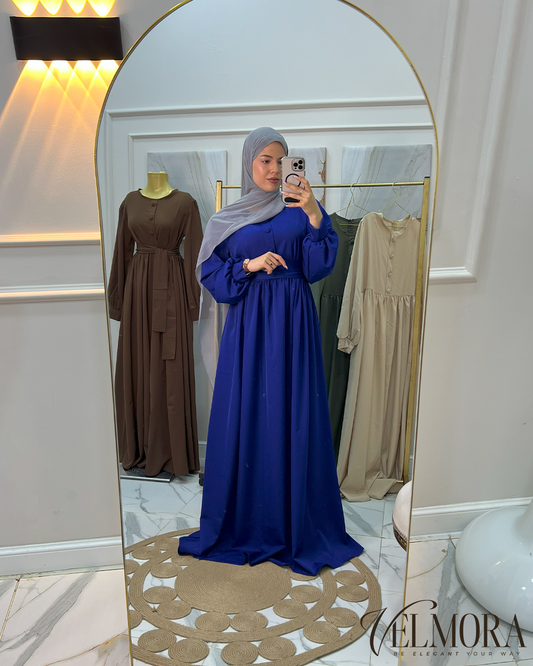 💙✨ حجاب هناء الفاخر لرُقي والأنوثة